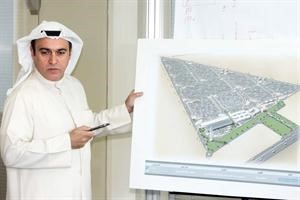 دشتي يشرح مشروع موقف الشاحنات والباصات﻿