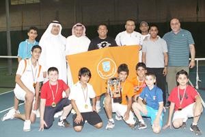فريق كاظمة الفائز بالمركز الاول﻿