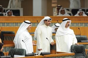 عدنان المطوع وصالح الملا وعسكر العنزي
