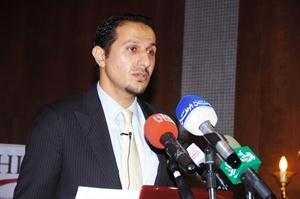 دوليد الجسار متحدثا في الندوة