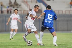 حازم امام من العناصر المهمة في خط وسط الزمالك