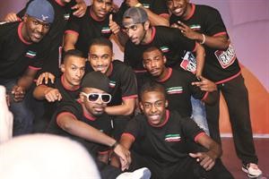 اعضاء فريق stage group في مركز انفنتي﻿