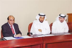 وليد الجارالله مترئسا عمومية الشركة قاسم باشا
