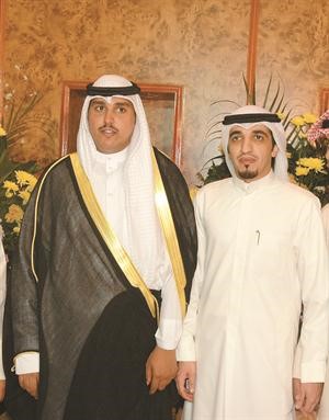 فهد النزال والمعرس نايف البراك﻿