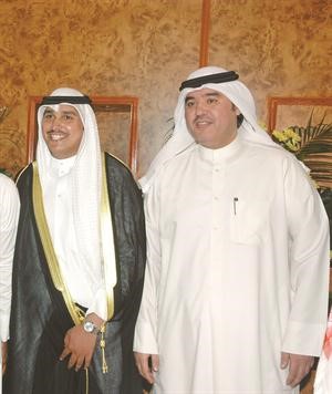 محمد البراك مع اخيه المعرس نايف البراك﻿