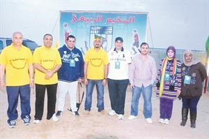 لقطة تذكارية للجنة العليا المنظمة للمهرجان﻿