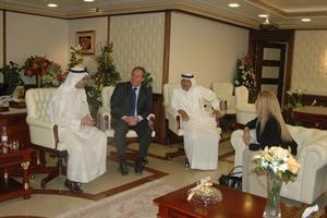 الوزير المليفي يرحب بضيوفه