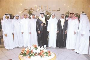 اللواء عيد بوصليب والعميد عادل السعدون والزميل وجاسم التنيب وفهيد العجمي وراشد الهاجري وابراهيم العصفور