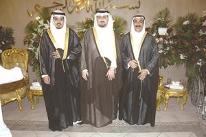 الشيخ عبدالله سالم العلي مهنئا