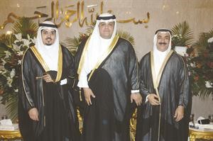 الشيخ مشعل المالك يبارك