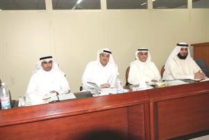 عدنان النصف مترئسا عمومية منازل القابضة كرم ذياب
