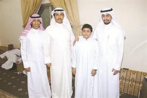 فالح فهيد وفهيد الشلية وعلي سعد وخالد الشلية