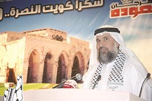 احد المتحدثين في المهرجان﻿