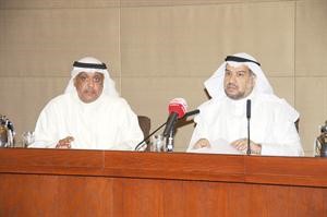 طارق المعوشرجي مترئسا عمومية عربي القابضة	 هاني الشمري﻿