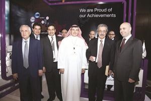 وفد شركة الاتصالات السعودية المشارك في الملتقى 