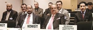 دمحمد العفاسي مترئسا وفد الكويت في الاجتماع
﻿