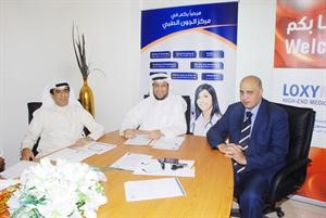دعدنان عبد الكريم العيدان مترئسا الجمعية العمومية لـ الجون الطبية كرم ذياب
