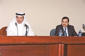 خالد الصقر خلال عمومية اسمنت بورتلاند		قاسم باشا﻿