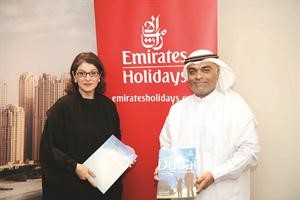 دينا الهريس وخالد حسن يستعرضان الاصدارات الجديدة لـالاماراتية﻿