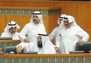 محمد هايف وعلي الراشد ومصطفى الشمالي ومبارك الخرينج