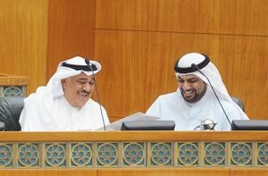 ابتسامة مشتركة بين ديوسف الزلزلة ومصطفى الشمالي
