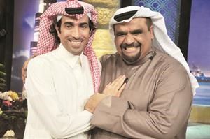 فايز المالكي مع داود حسين في البرنامج﻿