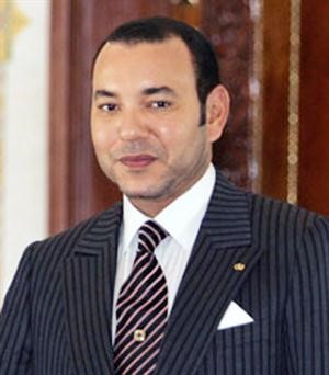 العاهل المغربي محمد السادس﻿