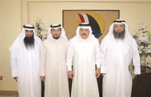 عبدالله الفارس مستقبلا اعضاء مشروع نبي نزينها