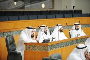 مبارك الوعلان وفلاح الصواغ ومحمد هايف ودجمعان الحربش﻿
