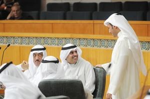 خالد الطاحوس ومرزوق الغانم يتحدثان بحضور مسلم البراك﻿