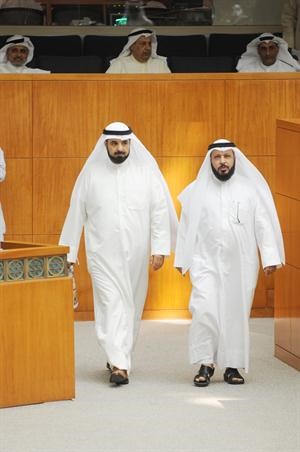 دضيف الله ابورمية ومبارك الوعلان﻿