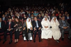 وزير السياحة المصري يتقدم الحضور﻿