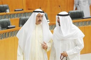 الشيخ دمحمد الصباح وسامي النصف
