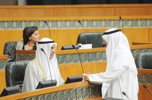 احمد السعدون ومسلم البراك
