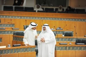 عادل الصرعاوي ومرزوق الغانم
