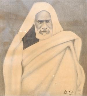 صورة للمجاهد عمر المختار﻿