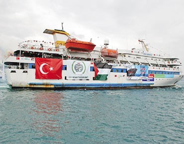 عملاء الموساد يخربون سفينة أميركية في طريقها للانضمام إلى إسطول الحرية إلى غزة