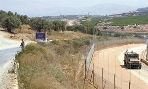 دورية اسرائيلية على الحدود اللبنانية ﻿