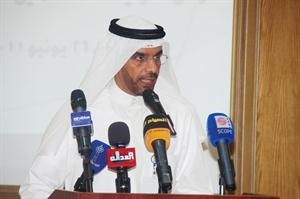 متعب العتيبي ملقيا كلمته