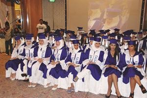 جانب من الطالبات المتفوقات﻿