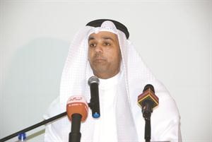 ممحمد الصايغ متحدثا للحضور﻿