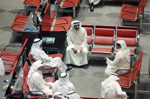 ارتياح بعودة اللون الاخضر لشاشات التداول سعود سالم
