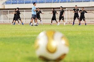 احمد عبدالكريم يقود تدريبات الجهراء﻿