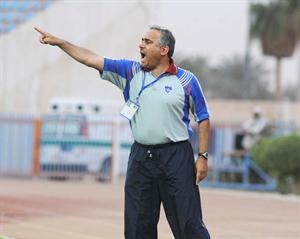 خالد الزنكي خلال احدى المباريات﻿