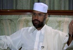 سيف الاسلام بعد ان اطلق لحيته