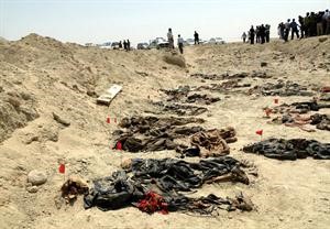 العثور على 222 جثة للاكراد في مقبرة جماعية جنوب بغداد	افپ﻿