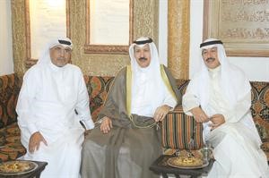سعود السويط ومنيف الهذال يهنئان الحجيلان﻿