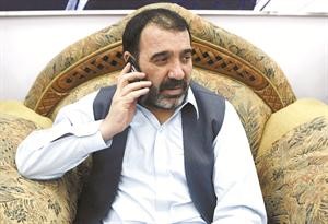 صورة ارشيفية لاحمد والي كرزاي 	رويترز﻿