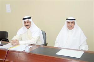 يوسف المباركي خلال الجمعية العمومية
