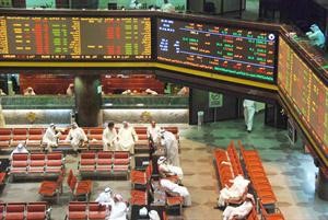 اللون الاخضر يسيطر على شاشات التداول 	كرم ذياب﻿